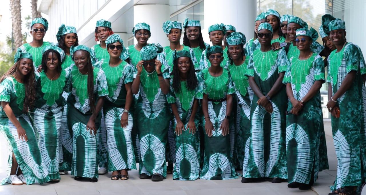 Super Falcons Arrive Rabat in Glamour and Style